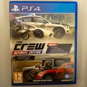 The Crew by Ubisoft - ps4 game - never used